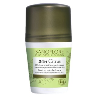 Sanoflore Déodorant efficacité 24h Vent de Citrus Bio - 50ml