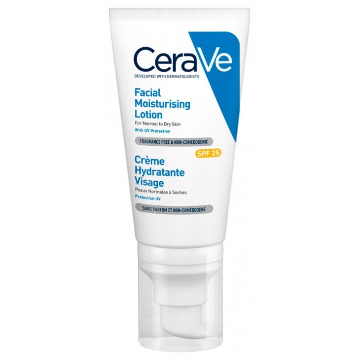 Cerave Crème hydratante visage SPF25 - 52ml