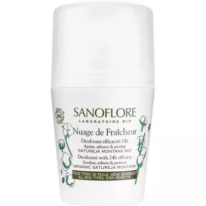 Sanoflore Déodorant efficacité 24h Nuage de Fraîcheur Bio - 50ml