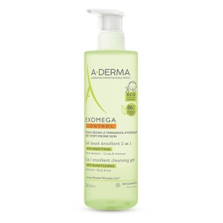 A-Derma Exomega Control Gel lavant émollient anti-grattage - 500ml