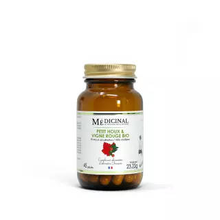 Médiprix Petit Houx / Vigne Rouge Bio - 45 gélules