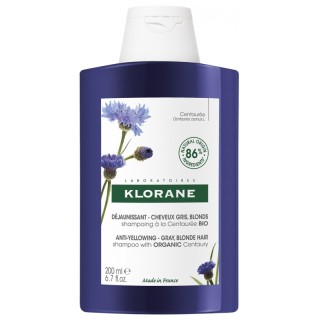 Klorane Shampoing déjaunissant à la Centaurée Bio - 200ml