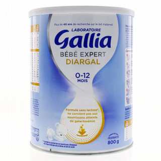 Gallia Expert Bébé Diargal Lait sans lactose - 800 g