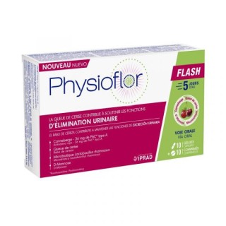 Physioflor Flash - 10 gélules et 10 comprimés