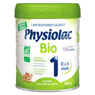 Physiolac Lait 1er âge Bio - 800g