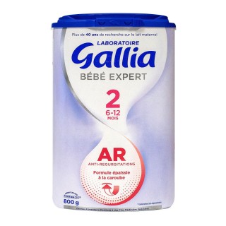 Gallia Bébé Expert AR 2 lait 2ème âge - 800g