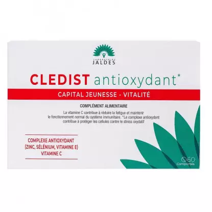 Jaldès Cledist antioxydant capital jeunesse vitalité - 60 comprimés