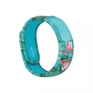 Parakito Bracelet anti-moustiques Graffic Blue Flamingo + 2 recharges