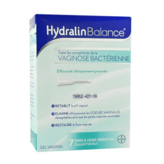 Hydralin Balance Gel vaginal triple action - 7 tubes