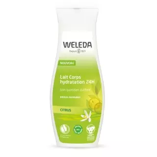 Weleda Citrus Lait corps hydratation Bio 24h - 200ml