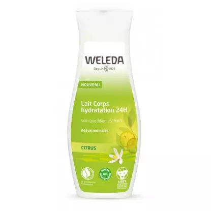 Weleda Citrus Lait corps hydratation Bio 24h - 200ml