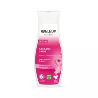 Weleda Rose Musquée Lait corps satiné Bio - 200ml