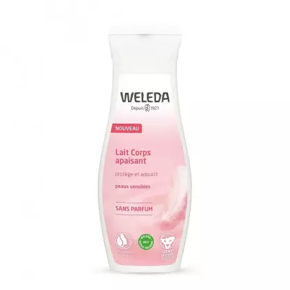 Weleda Lait corps apaisant non parfumé Bio - 200ml