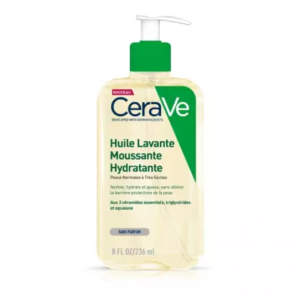 Cerave Huile lavante moussante hydratante - 236ml