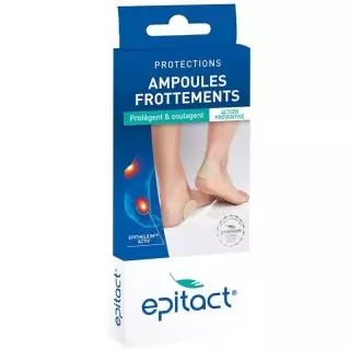 Epitact Plaque de protection anti-ampoules et échauffements - 10 x 10 cm