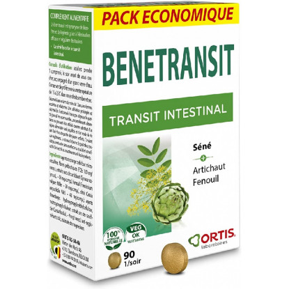 Ortis Bénétransit Transit intestinal - 90 comprimés