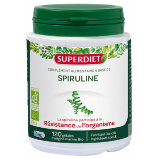 Super Diet Spiruline Bio - 120 gélules