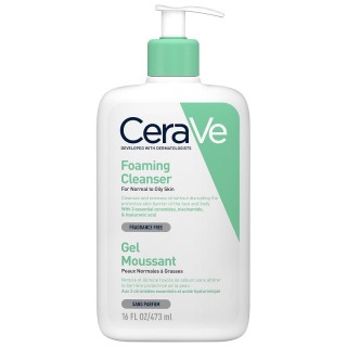 Cerave Gel moussant nettoyant - 473ml
