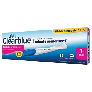 Clearblue Test de grossesse détection rapide - 1 unité