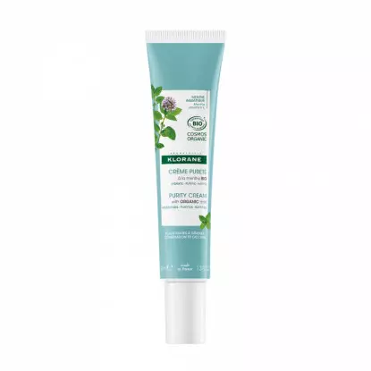 Klorane Crème pureté à la menthe aquatique Bio - 40ml