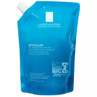 La Roche-Posay Effaclar Gel moussant purifiant - Éco-recharge 400ml
