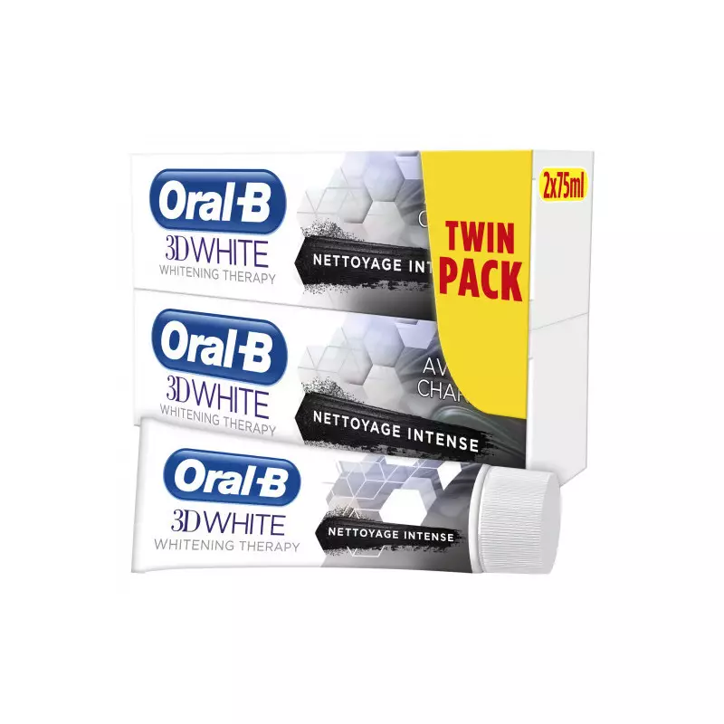 Oral B 3D White Dentifrice whitening - 2 x 75ml