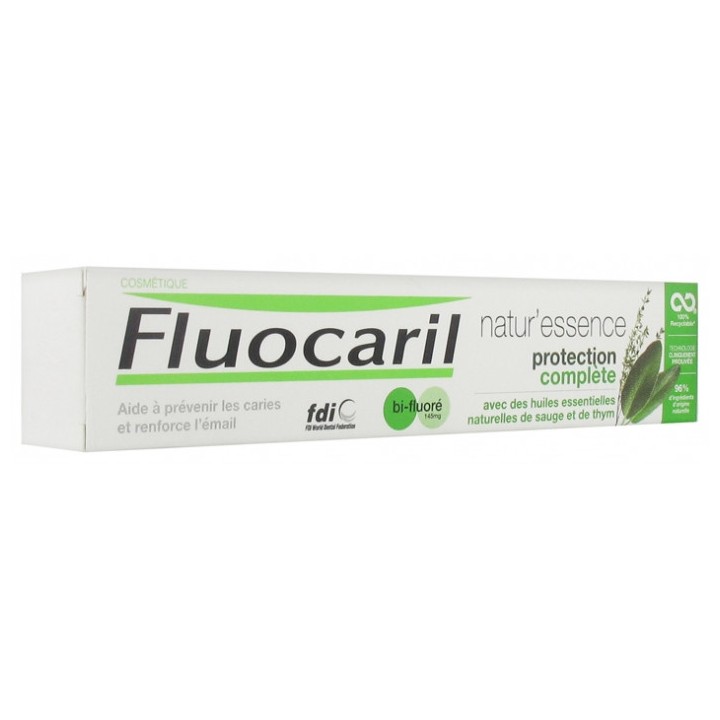 Fluocaril Natur'Essence Dentifrice protection complète bi-fluoré - 75ml