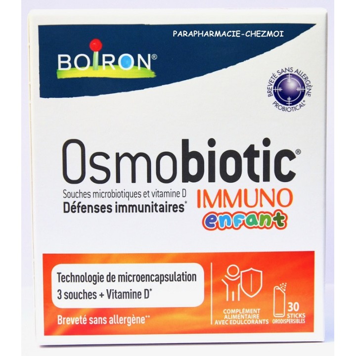Boiron Osmobiotic Immuno enfant - 30 sticks orodispersibles