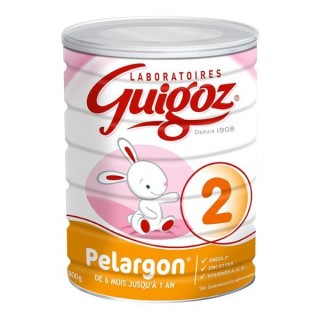 Guigoz Pelargon lait 2ème âge - 800g