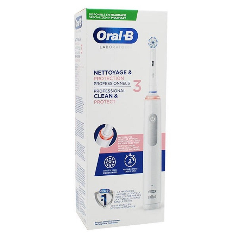 Brosse à dents électrique Nettoyage & Protection Professionnels 3 Oral B
