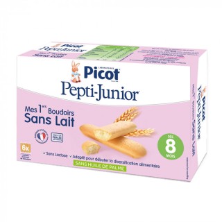 Picot Pepti Junior Mes 1ers Boudoirs sans lait dès 8 mois x 24
