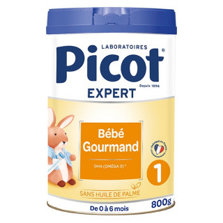 Picot Expert Lait 1er âge Bébé gourmand - 800g