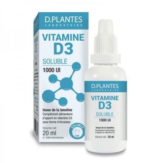 D.Plantes Vitamine D3 soluble- 25 ml