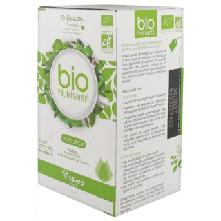 Nutrisanté Infusion Pure Détox Bio - 20 sachets