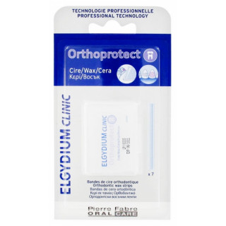 Elgydium Clinic Orthoprotect - 7 bandes de cire orthodontique