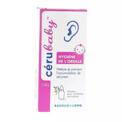 Bausch + Lomb Cerubaby Solution auriculaire bébé - 15ml