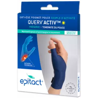 Epitact Querv'activ Orthèse de poignet souple d’activité gauche - Taille S