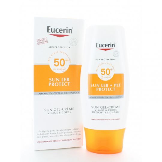 Eucerin 50spf sun leb protection creme gel 150ml