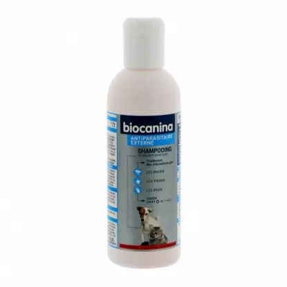 Biocanina Shampoing antiparasitaire externe chien et chat - 200ml