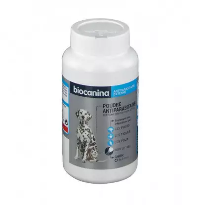 Biocanina Poudre antiparasitaire chien - 150g