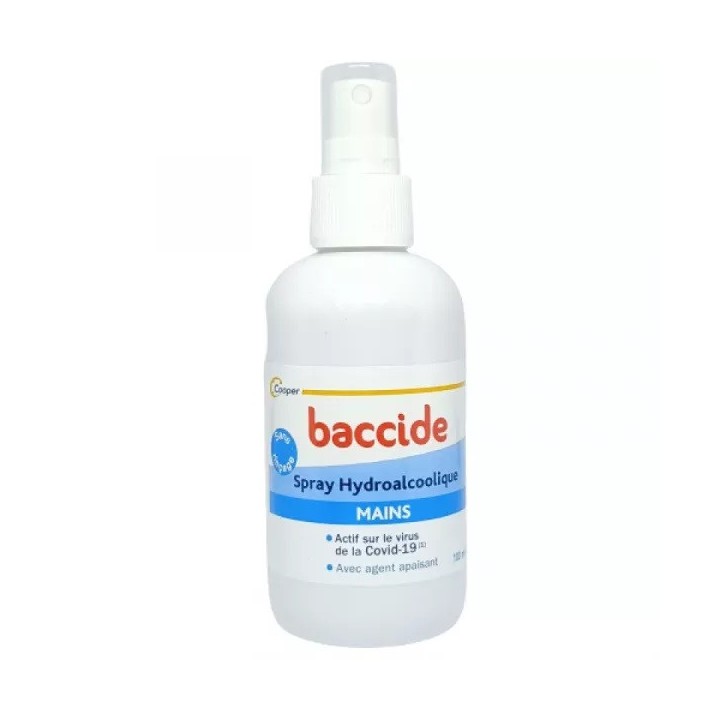 Cooper Baccide Spray hydroalcoolique mains - 100ml