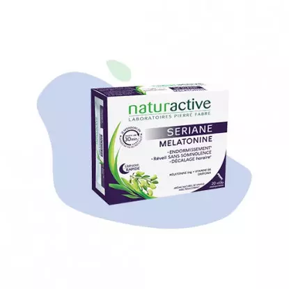 Naturactive Sériane Mélatonine - 20 sticks poudre