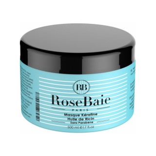RoseBaie Masque kératine et huile de ricin - 500ml