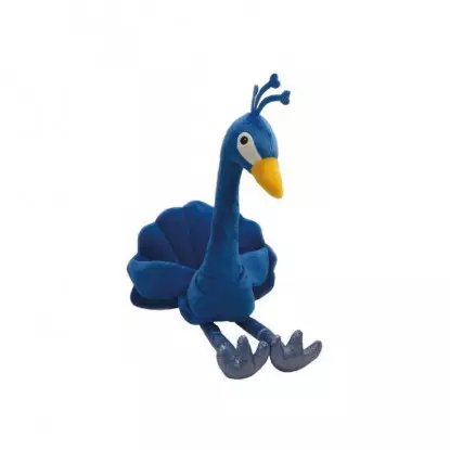 Soframar Bouillotte peluche Paon