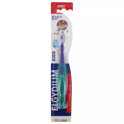 Elgydium Kids Brosse à dents souple 2/6 ans