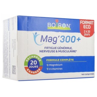 Boiron Mag'300+ - 160 comprimés