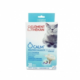 Clément Thékan Ôcalm Solution calmante pour chat - Kit diffuseur + recharge 48ml