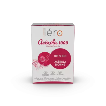 Léro Acérola 1000 - 20 comprimés à croquer