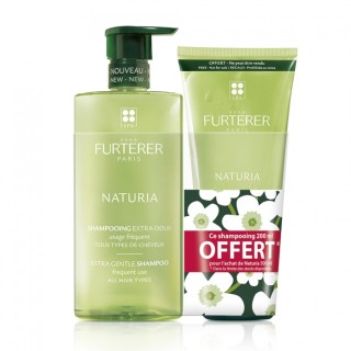 Furterer Naturia Shampoing extra-doux usage fréquent - 500ml + 200 ml Offert