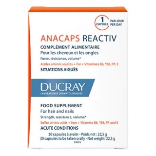 Ducray Anacaps Reactiv -30 comprimés